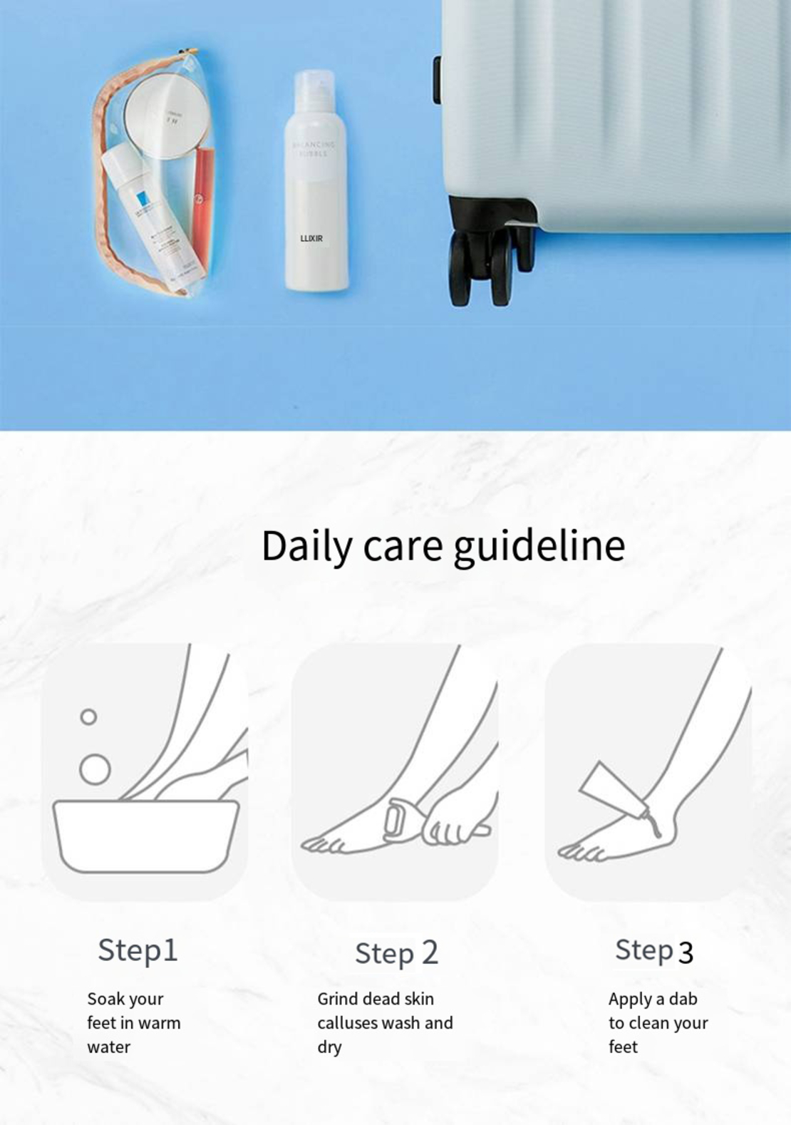 Aparat Profesional pentru indepartare bataturi Calus Lantern Neo™, cu aspirator, inlatura si pielea uscata, display digital, LED, incarcare USB, 2 capete, 2 moduri, 4400 rpm, Alb