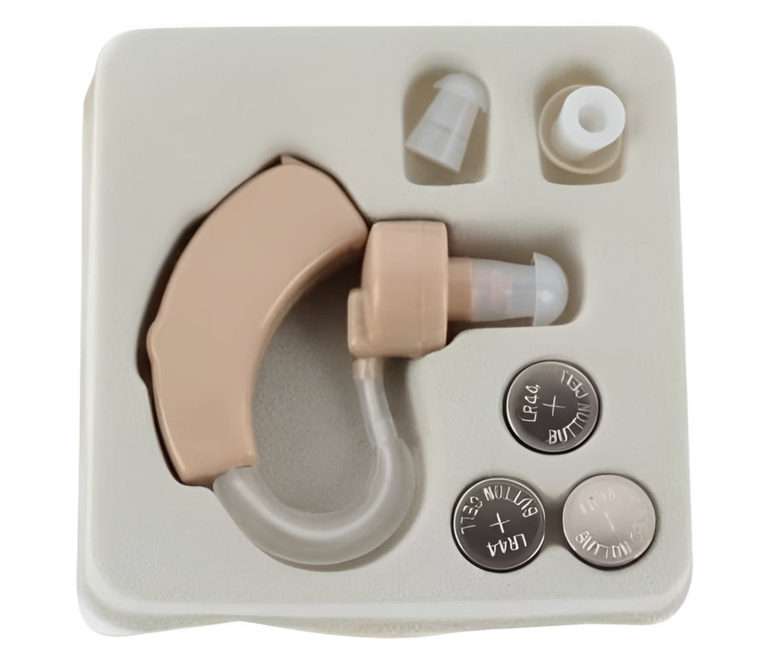 Aparat Auditiv Fara Fir, cu Baterii, Amplificator de Sunet 35 dB, Neo™