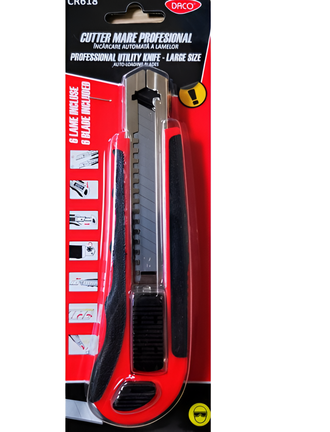 Cutter Universal NEO™ 698, 18 mm, Rosu