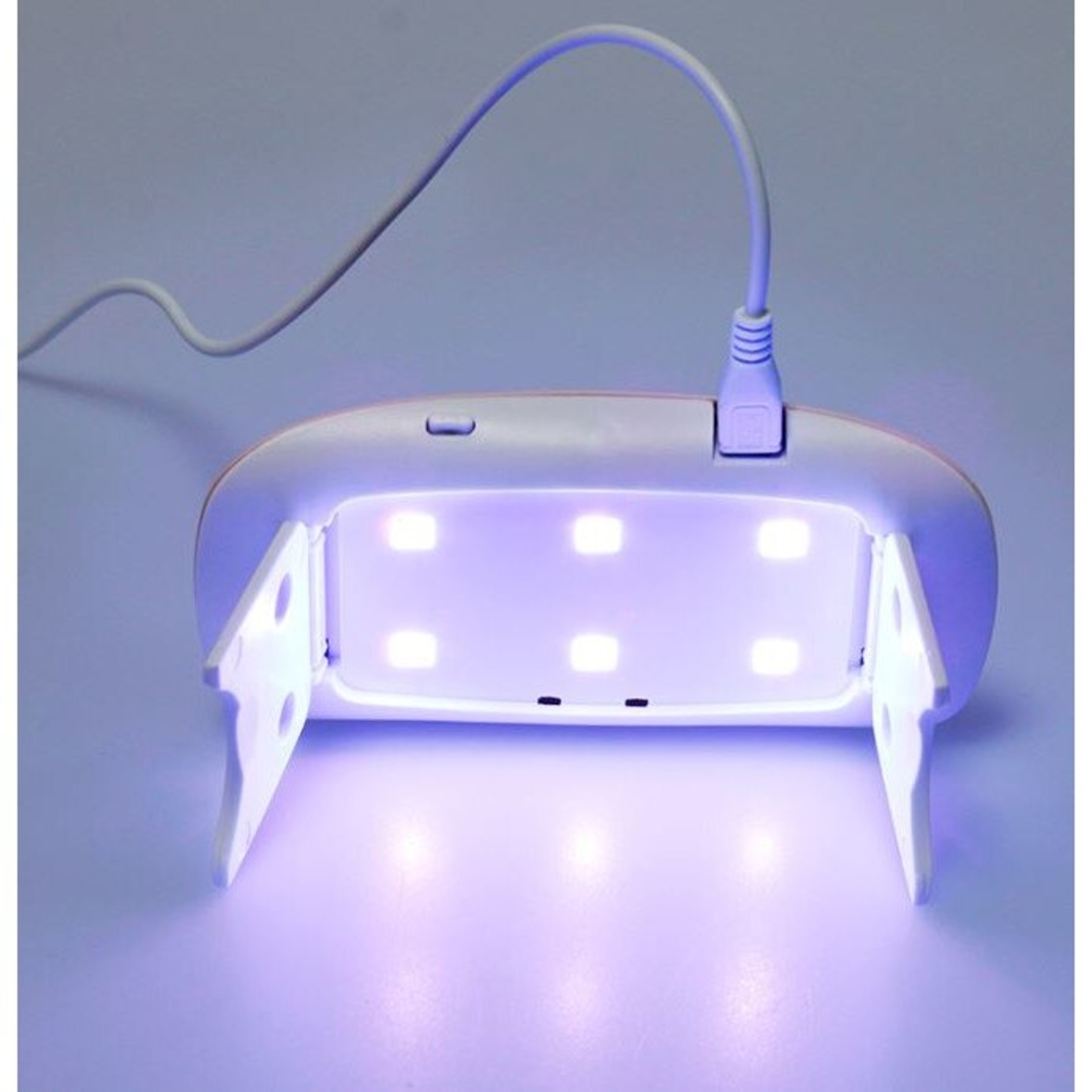 Lampa Manichiura Pedichiura, Portabila, Neo Mini Sun, UV/LED si alimentare USB, pentru uscare unghii, Putere 6W