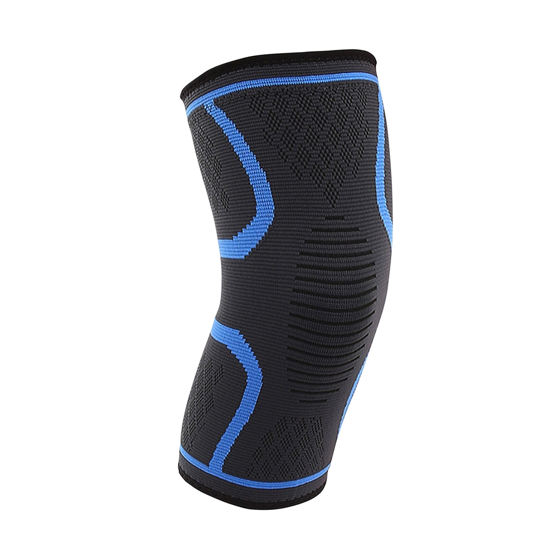 Orteza de genunchi, elastic, negru/albastru, FF014, Neo™