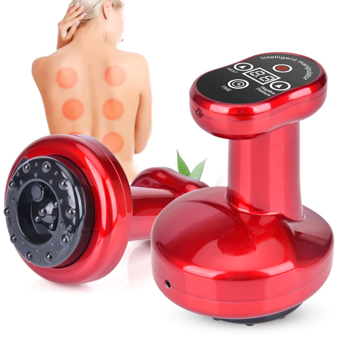 Aparat 3 in1 Masaj Body Cupping, Tonifiere, Scraping Massager/Gua Sha, Indepartare celulita si Slabire prin efect de cavitatie, Neo™