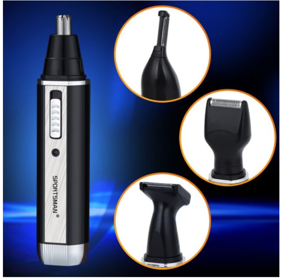 Trimmer Neo™ pentru Nas si Urechi GM-3106, 3W, Argintiu