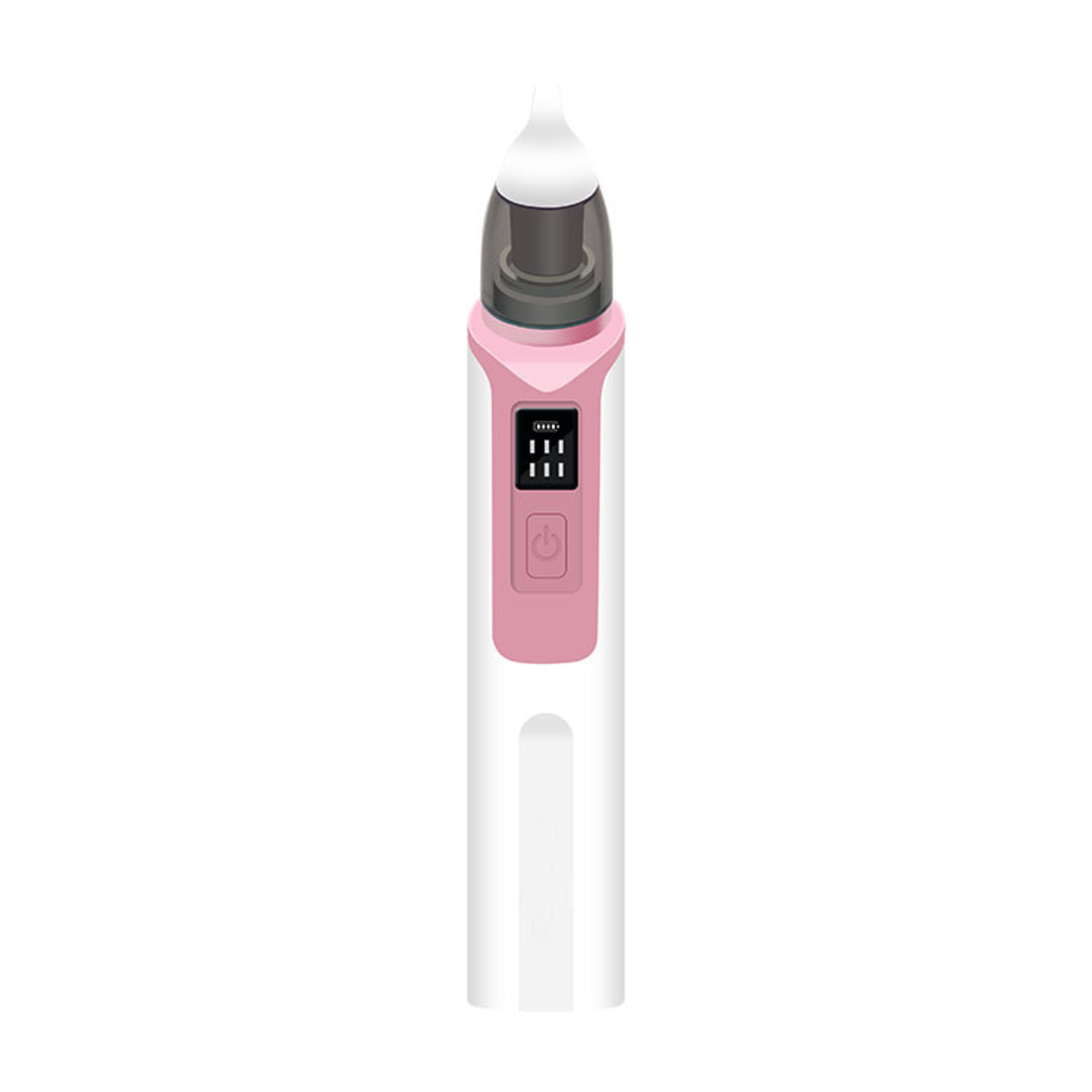 Aspirator nazal electric Neo™ Baby® pentru bebelusi si copii silentios, 6 Trepte de Aspirare, Portabil, cu Incarcare USB, cu Baterie reincarcabila 500mAh, Putere de aspirare 65 kpa, si 2 Capete de silicon, Roz