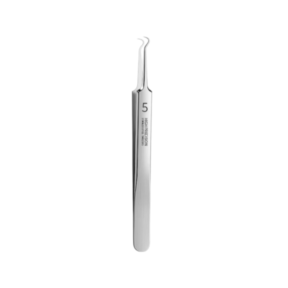 Penseta tip Carlig pentru Extractie Puncte Negre, Cosuri, Acnee, Comedoane, Neo™ Premium, din Inox, metalica, nr. 5