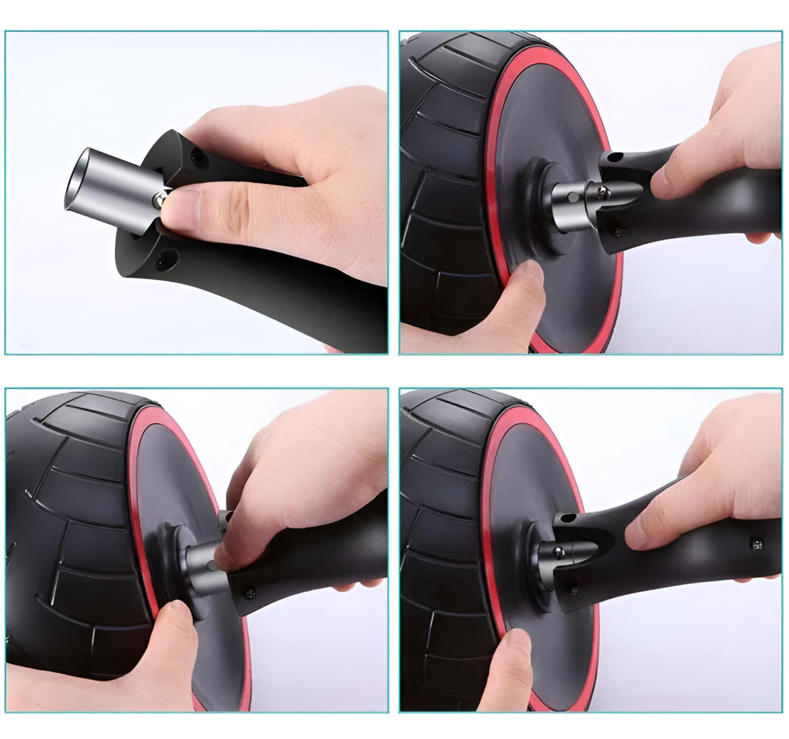 Roata de Fitness NEO™, pentru Abdomene, Flotari