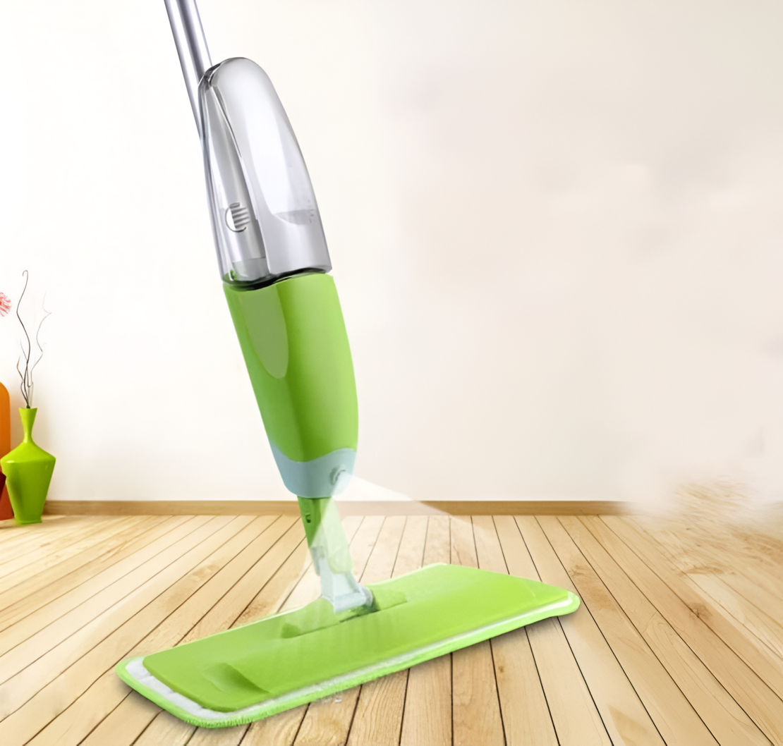 Mop Multifunctional Neo™ cu Pulverizator si Capacitate de 600 ml pentru Pulverizarea, Microfibra