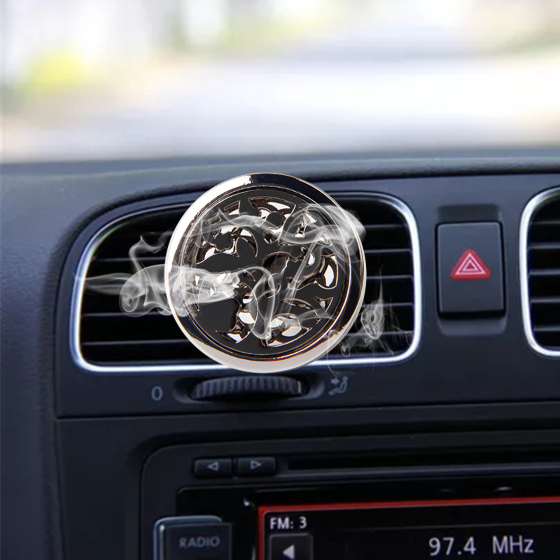 Difuzor auto aromoterapie Neo™ HG799 cu uleiuri esentiale, eco friendly, otel inoxidabil
