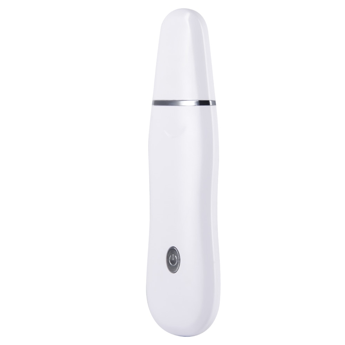 Aparat de curatare faciala cu ultrasunete, Neo™ Skin®, lifting ten, skin scrubber, spatula indepartare puncte negre, hidratare, peeling, Alb