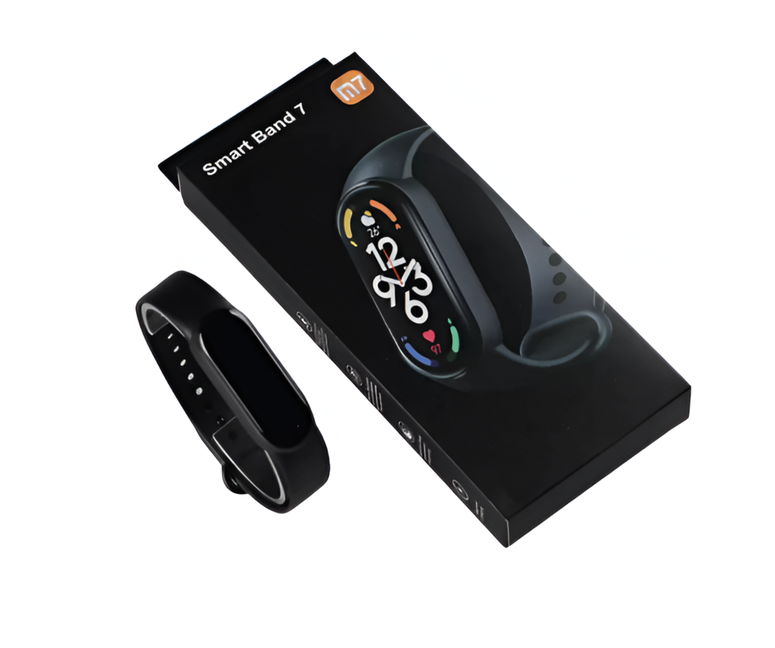 Bratara Fitness M7, Rezistenta la Apa IP67, Ecran Tactil, Notificari SMS/Apeluri, Pedometru, Ceas cu Alarma, Monitorizare Somn, Negru