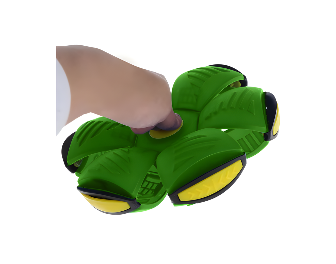 Minge Zburatoare Neo™, Transformabila In Disc, Verde