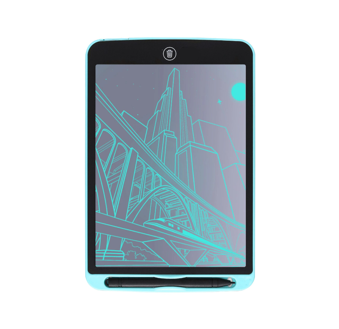 Tableta LCD de Scris si Desenat pentru Copii, 10.5 inch, Albastru, Neo™