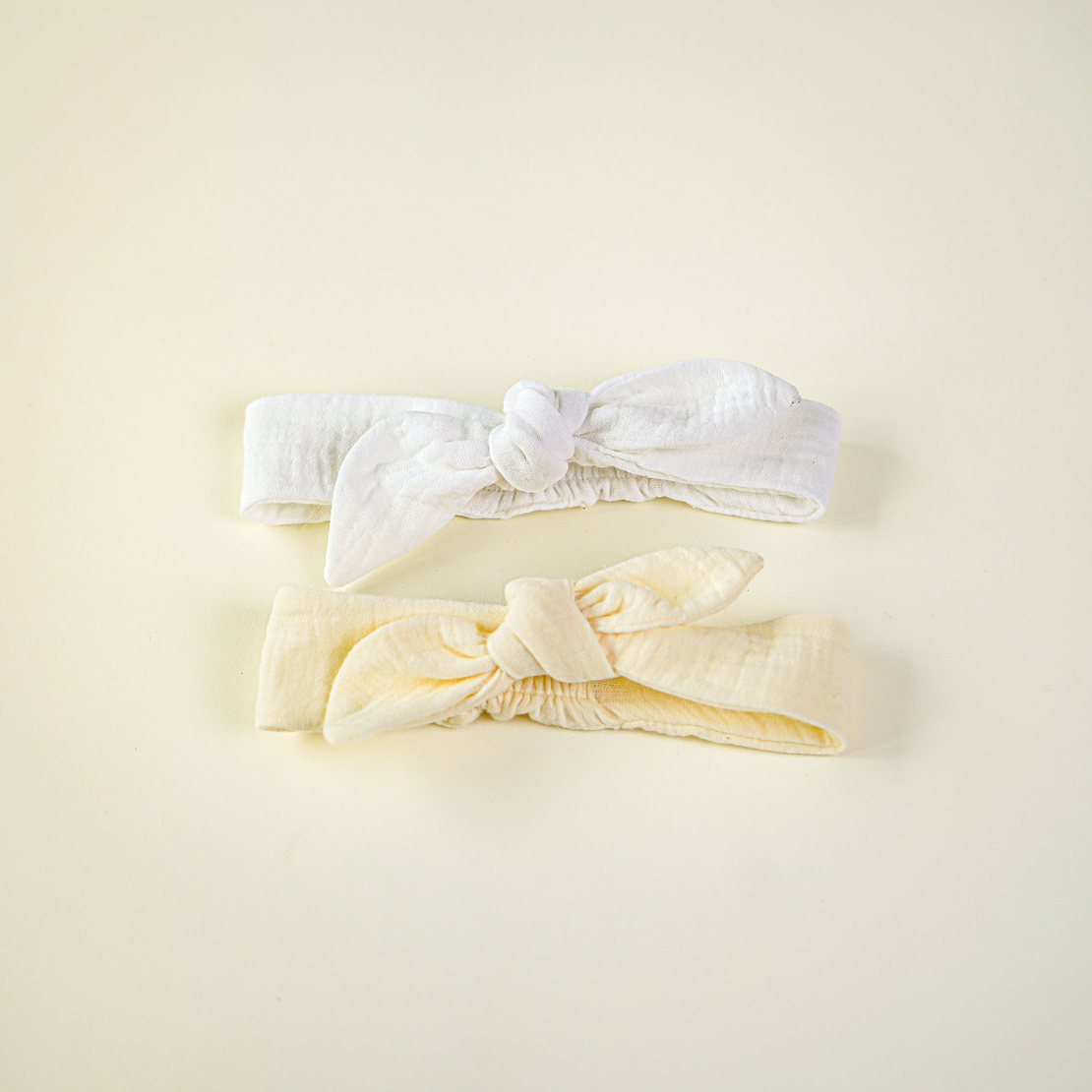 Cordeluta fetite, muselina organica, model IEPURAS