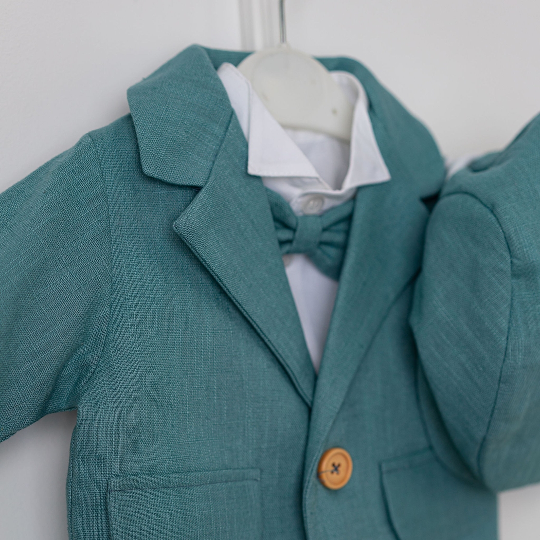 Costum baieti, in turquoise, model ERIC