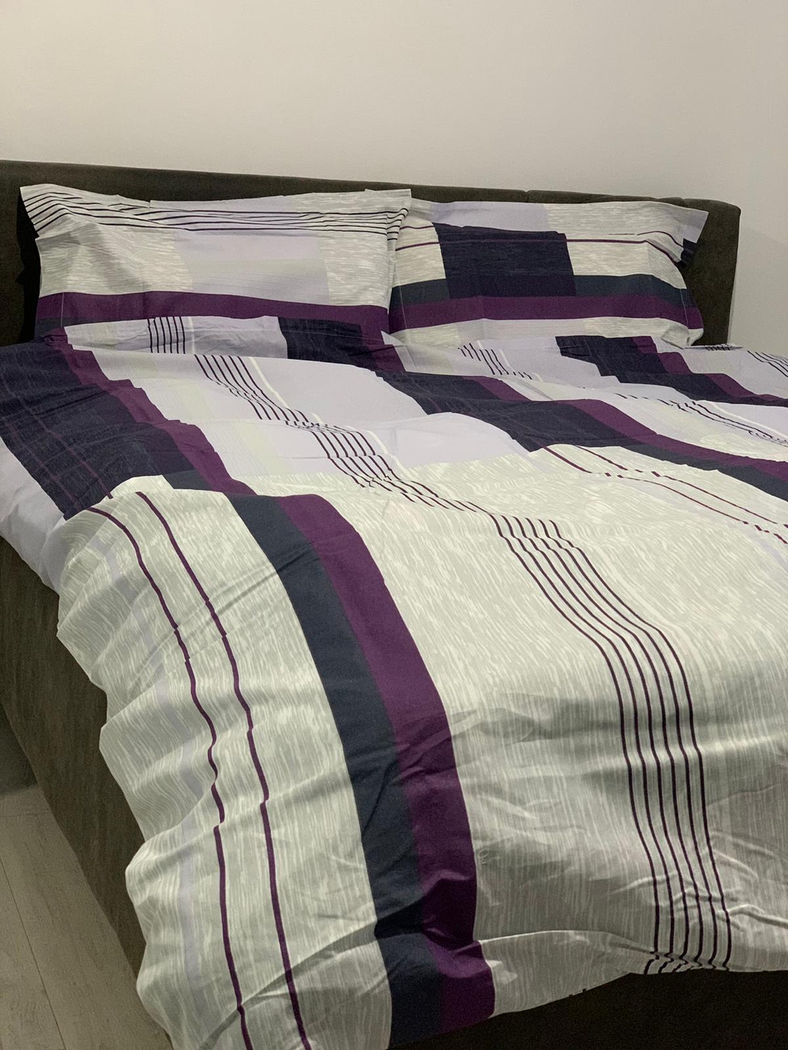 Lenjerie pat, Milano Collection, 4 piese, Multicolor