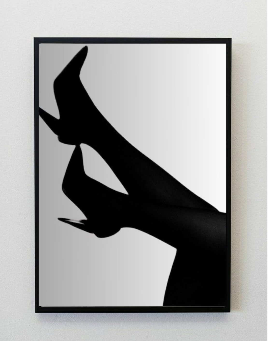 Tablou, Ramă neagră, Sexy leg, 30x40 cm