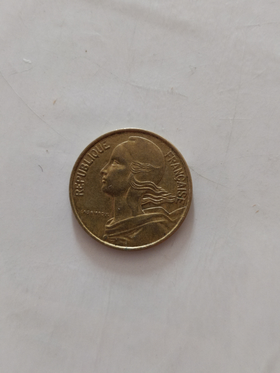 10 centimes, 1977