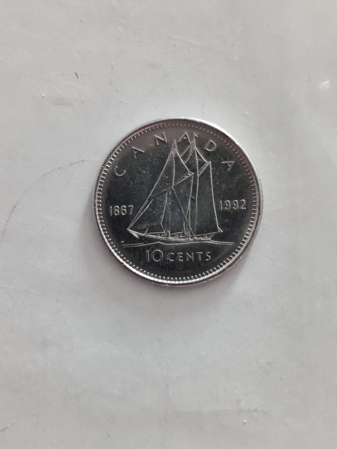 10 cents, 1992