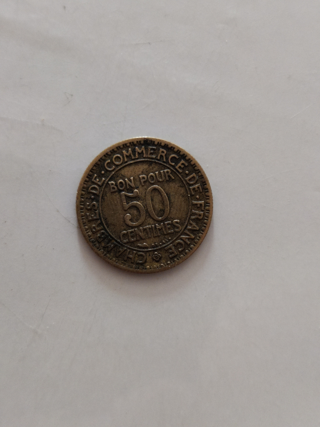 50 centimes, 1923