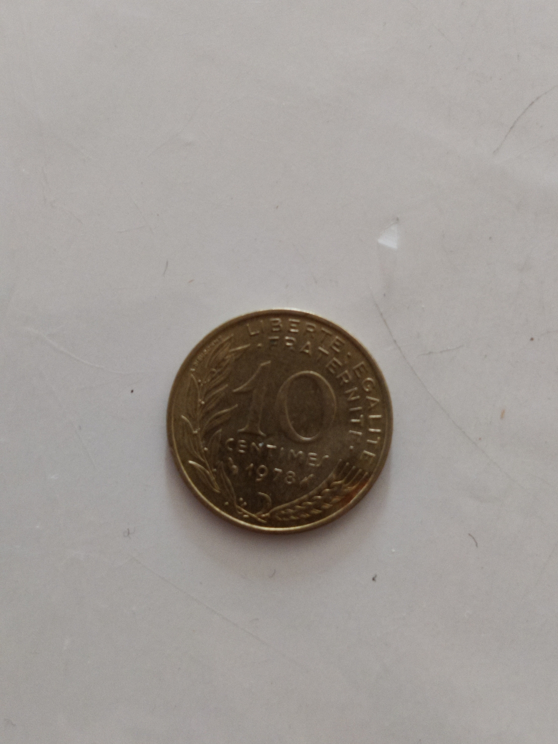 10 centimes, 1978