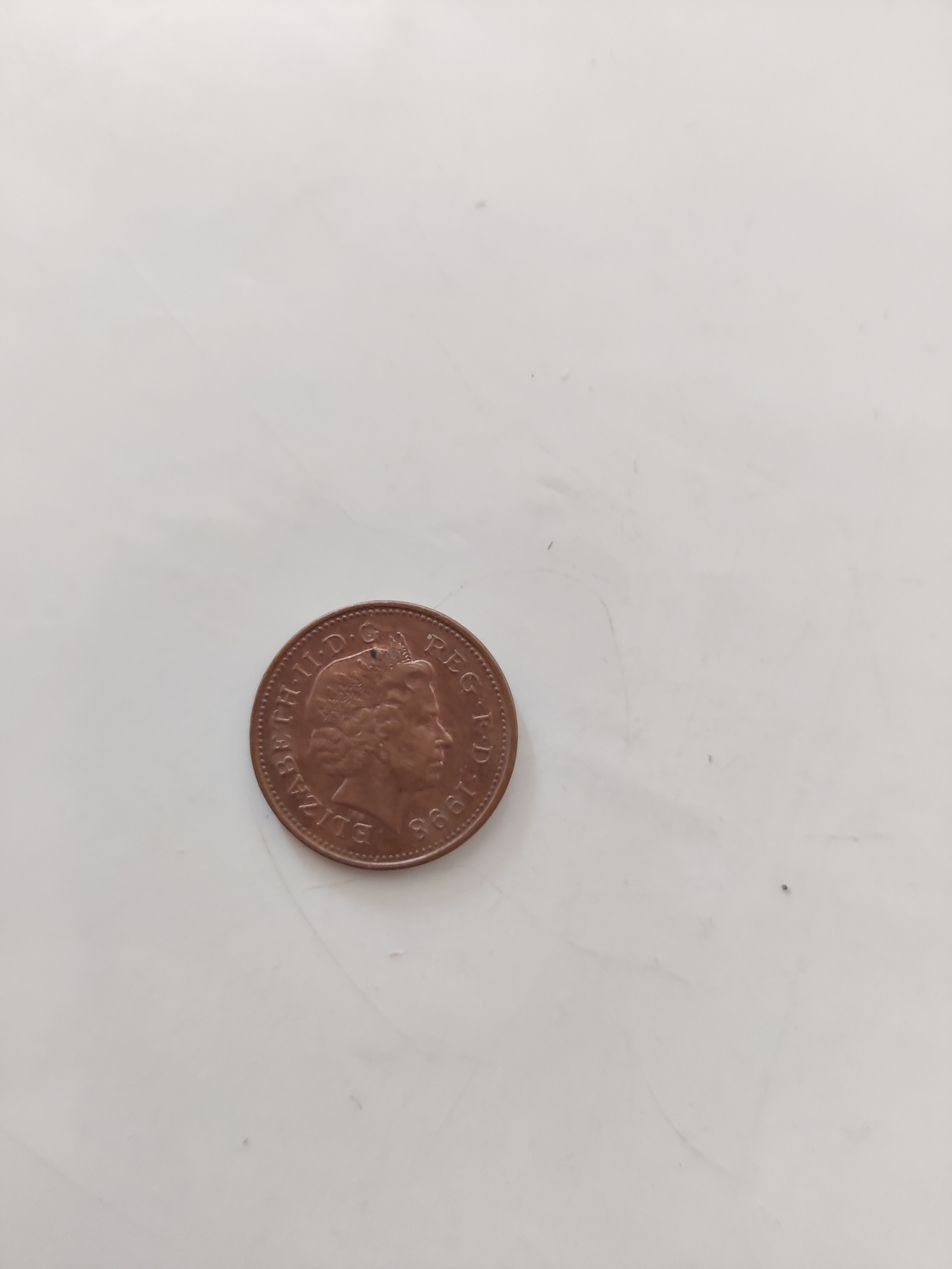 One penny, 1998