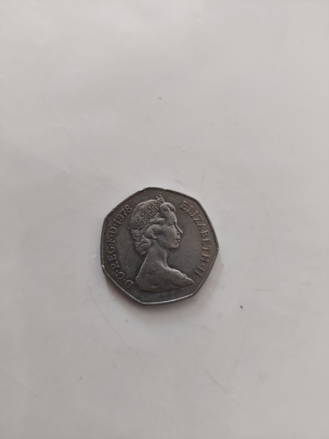 50 new pence, 1978