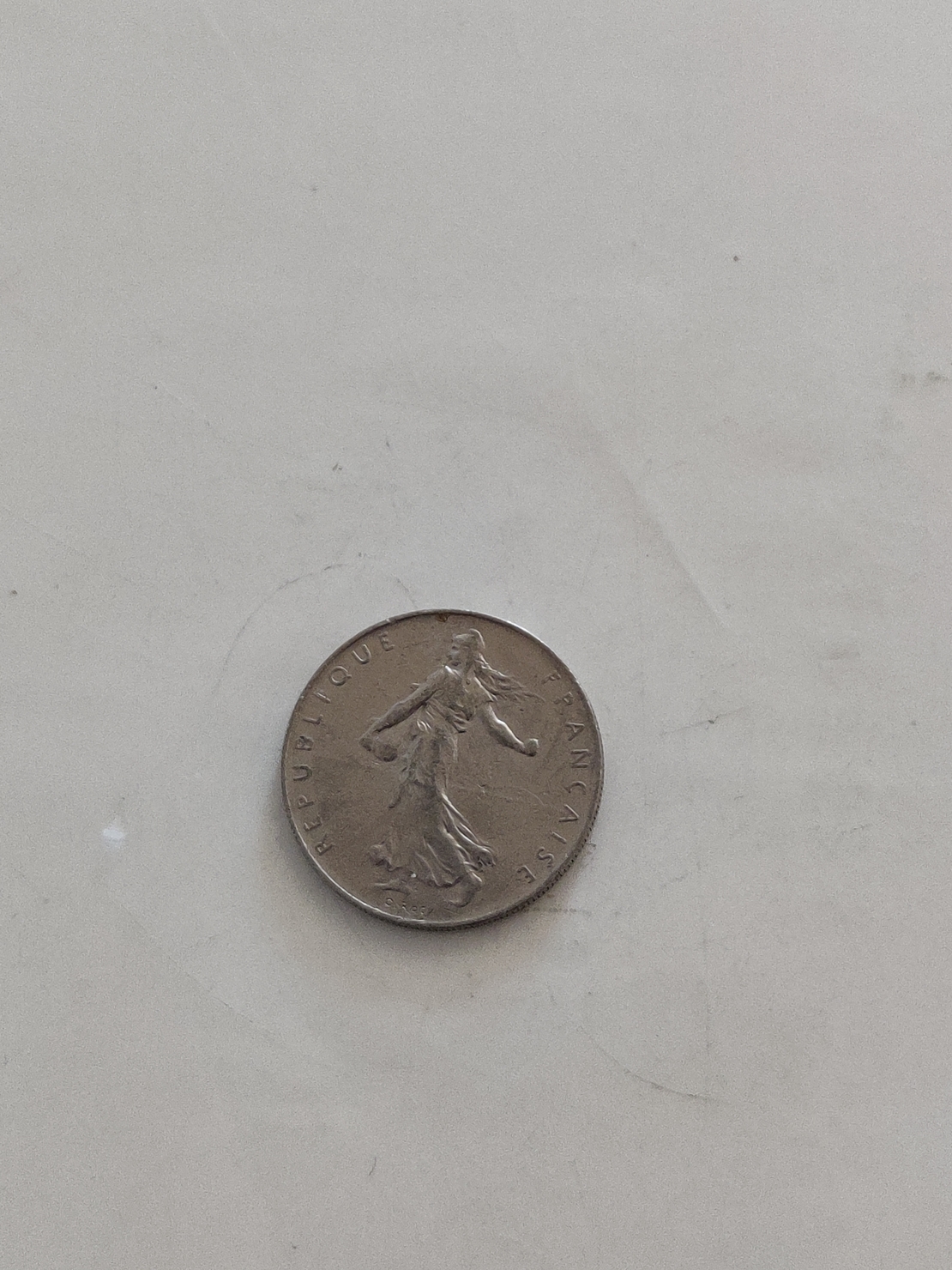 1 franc, 1976