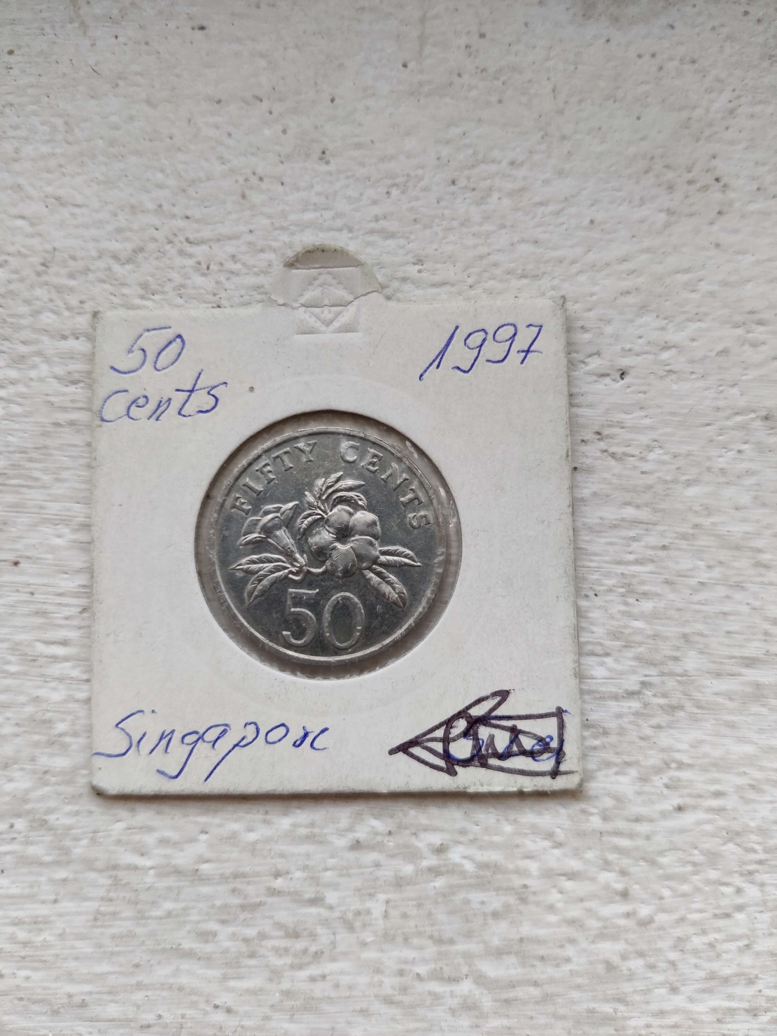 50 cents, Singapore, 1997