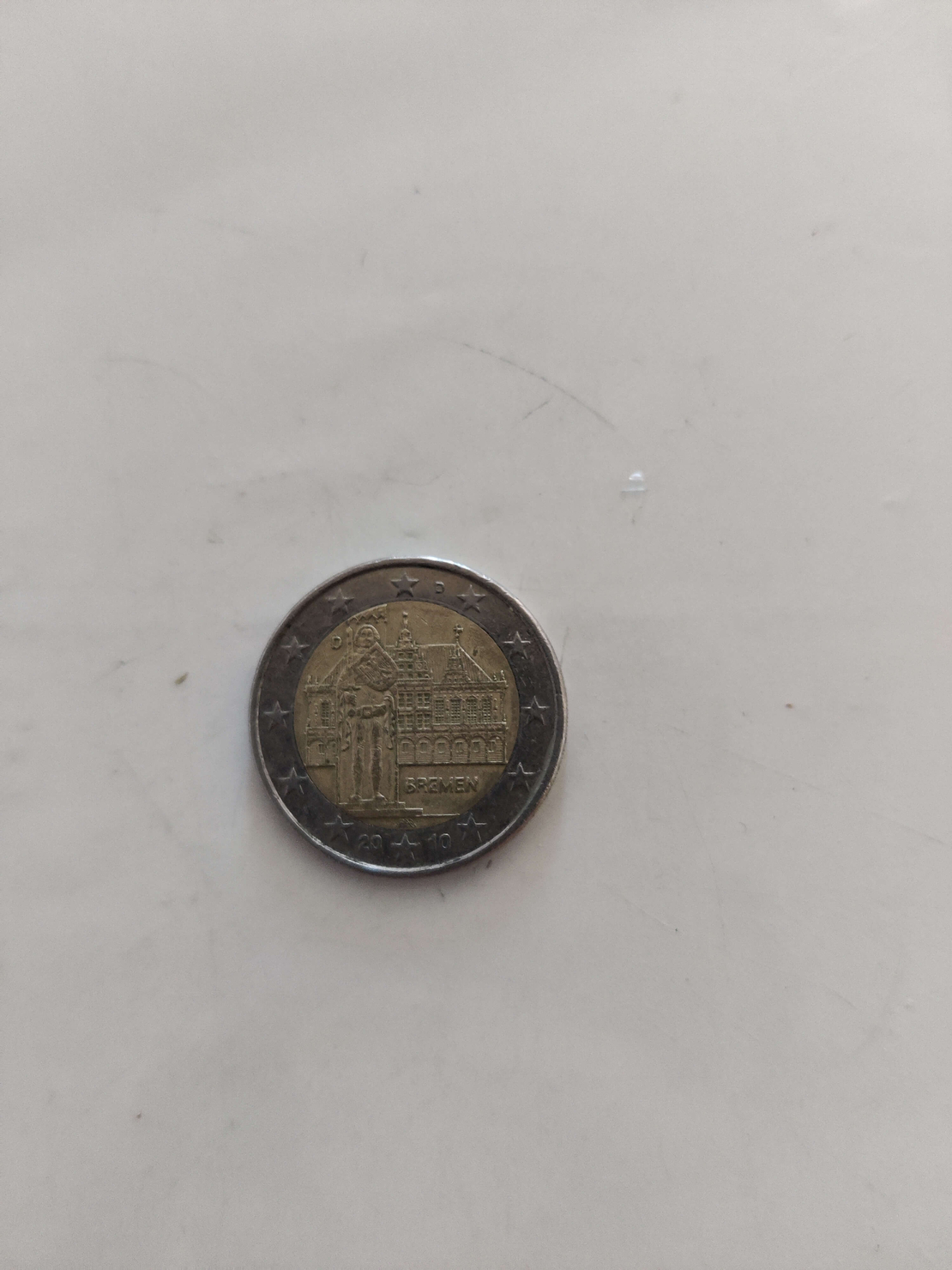 2 euro, 2010