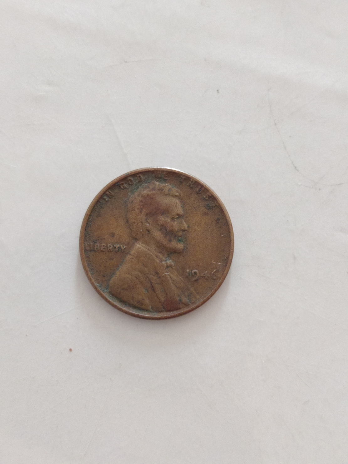 One cent, 1946