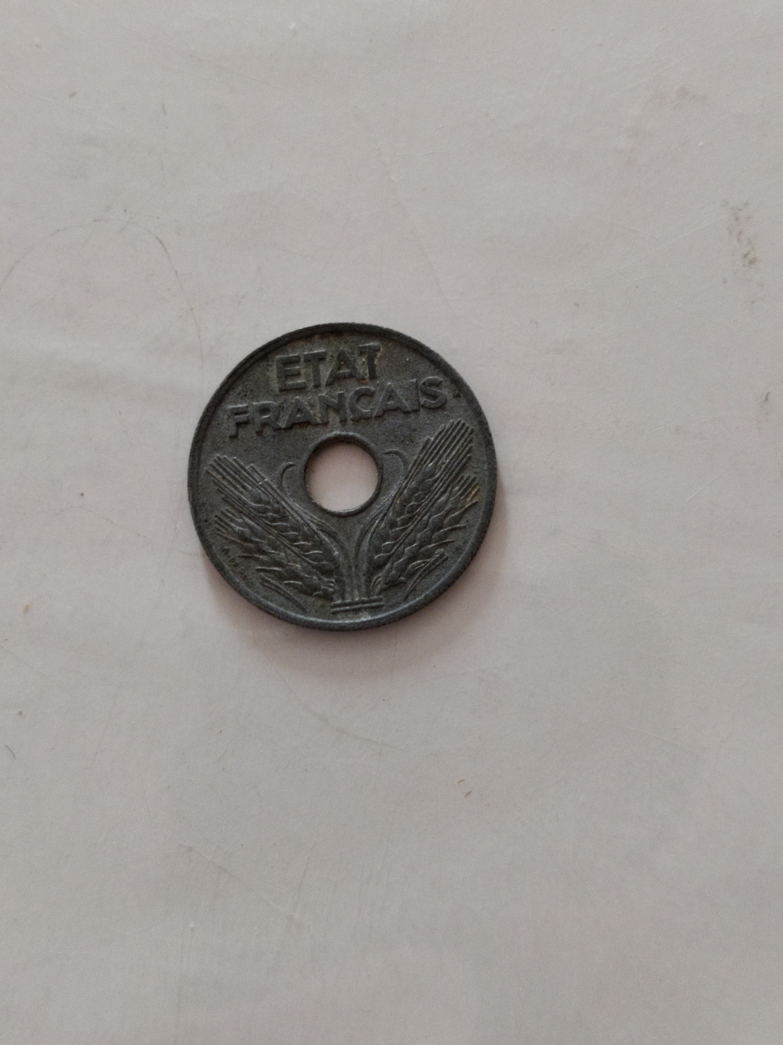20 centimes, 1943