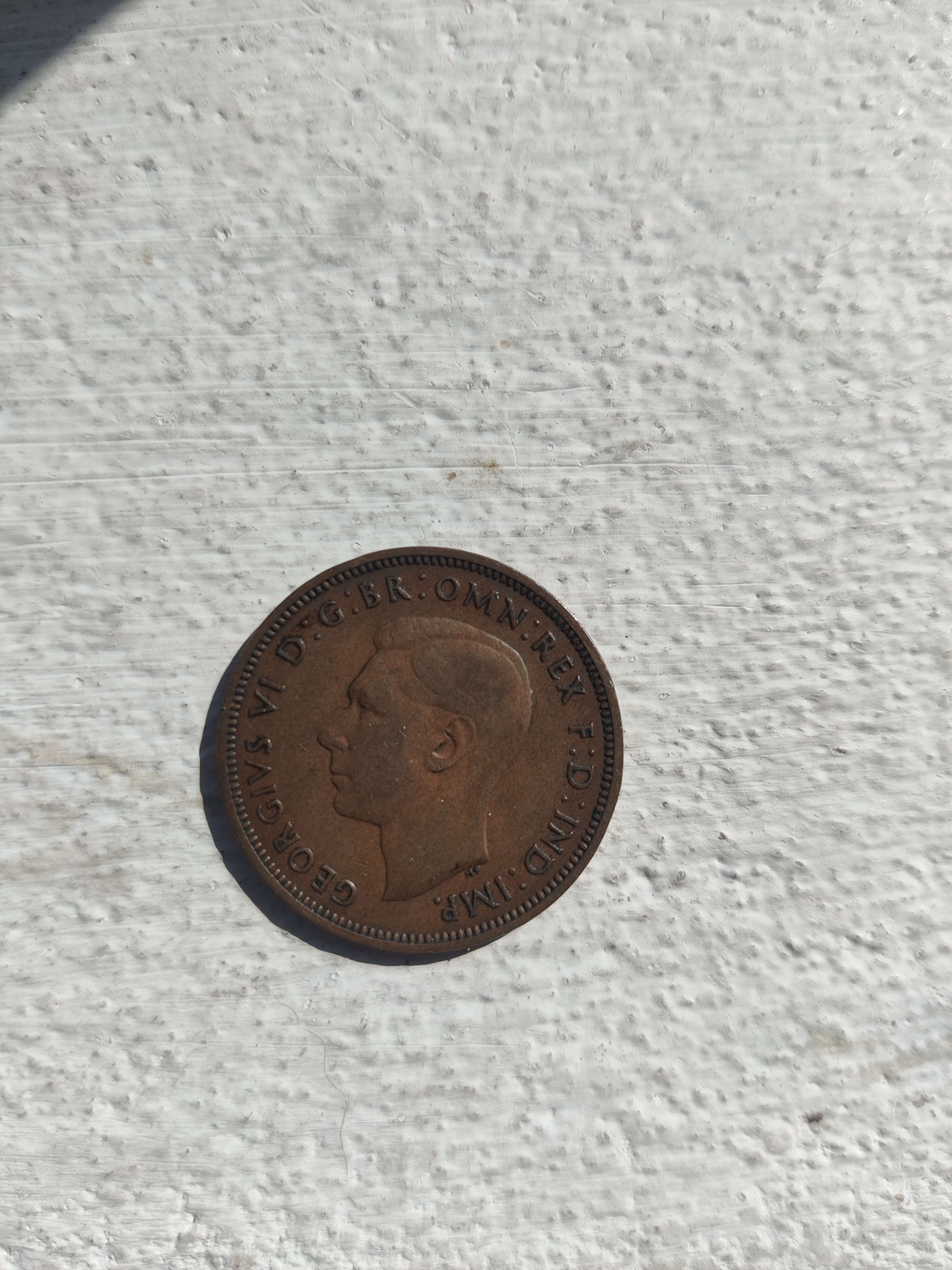 Half penny, 1940
