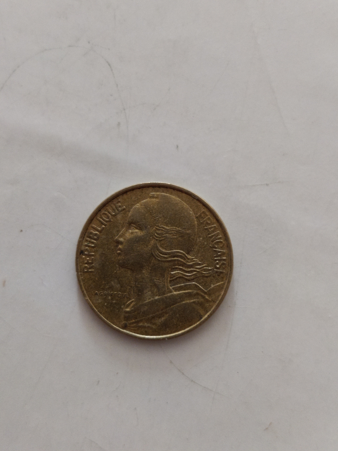 10 centimes, 1980