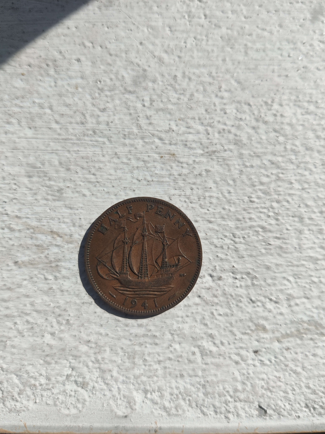 Half penny, 1941
