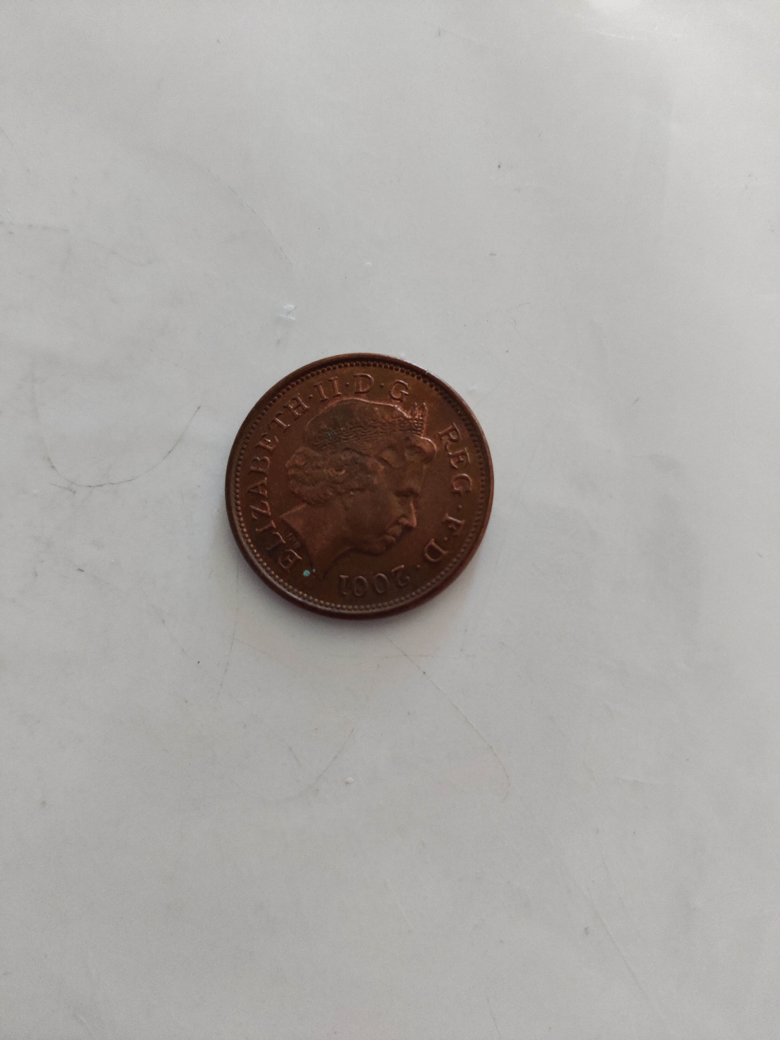 2 new pence, 2001