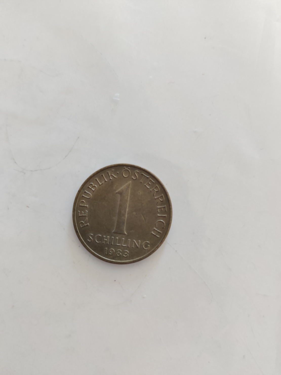 1 shilling, 1983