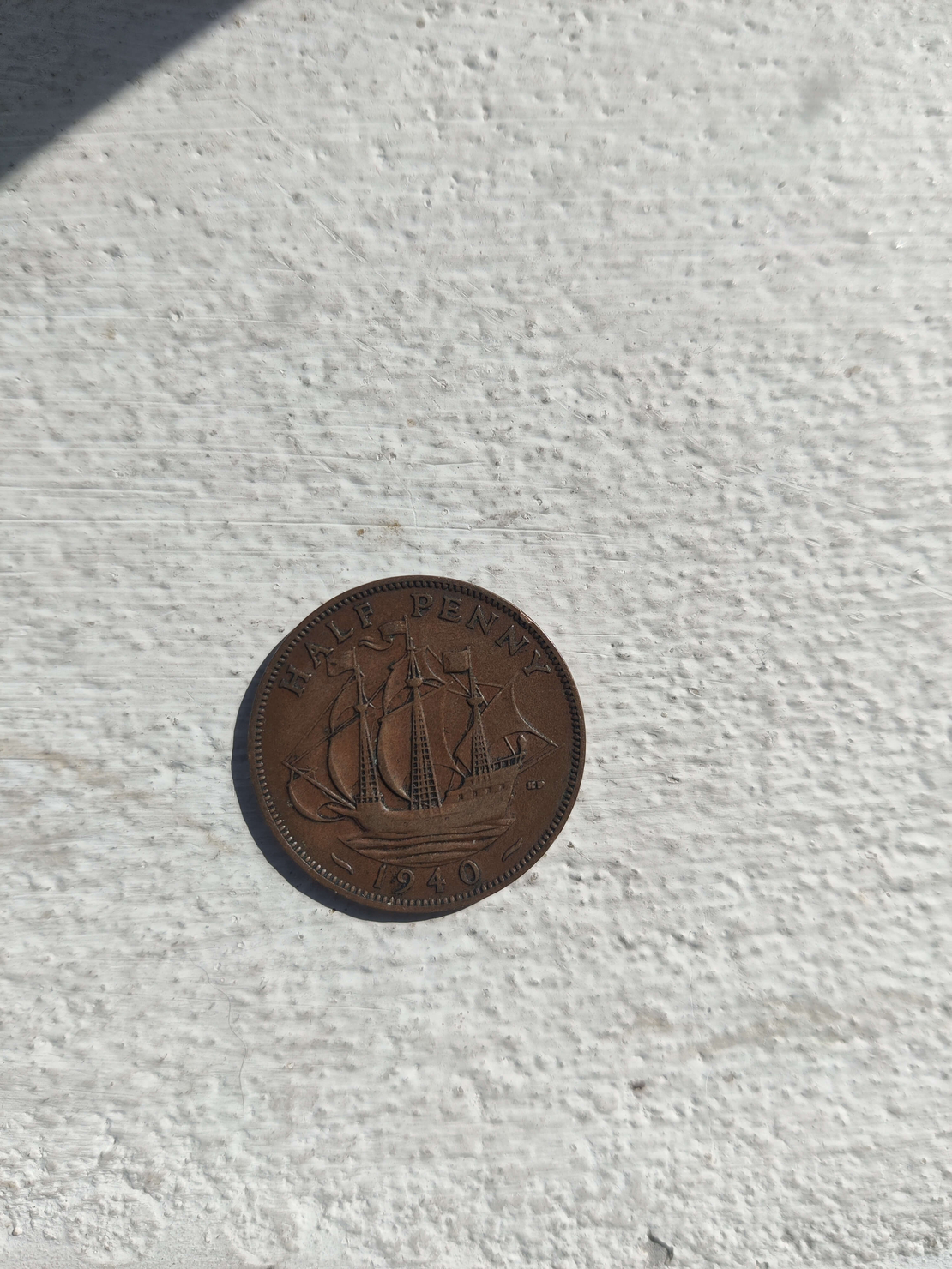 Half penny, 1940