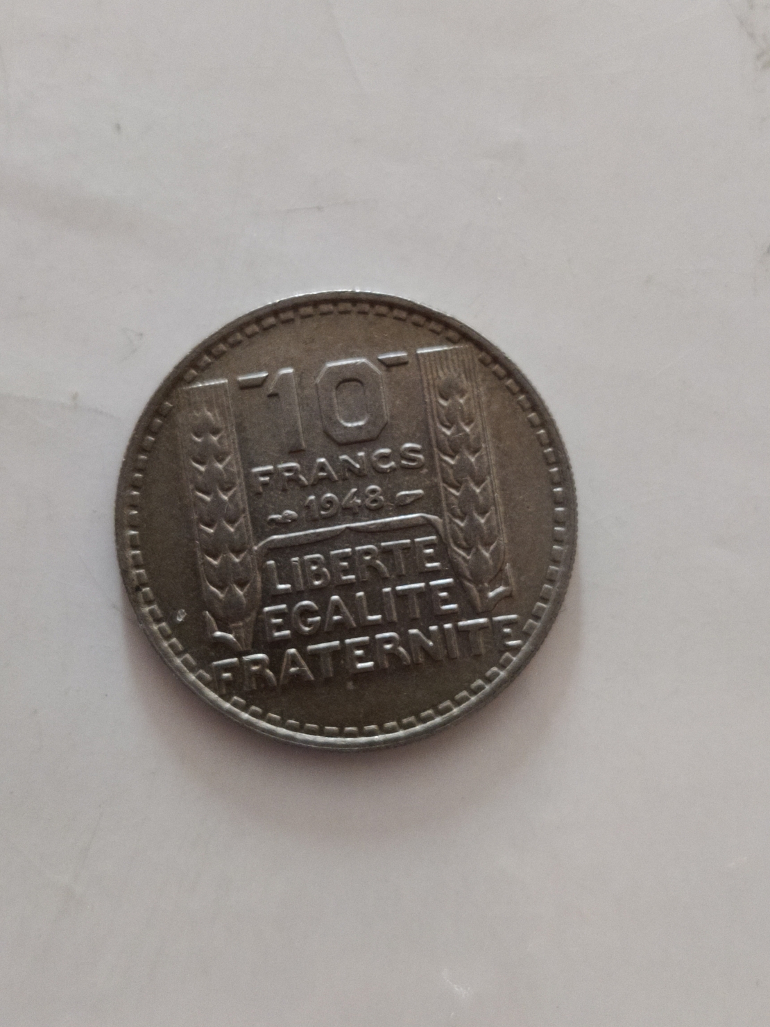 10 francs, 1948