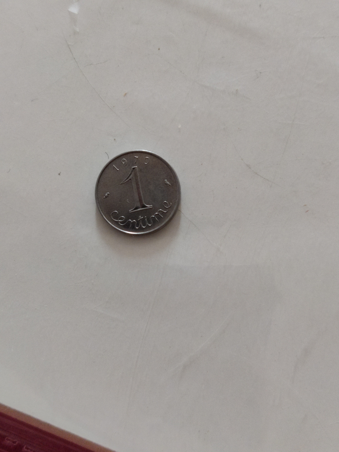 1 centime, 1970