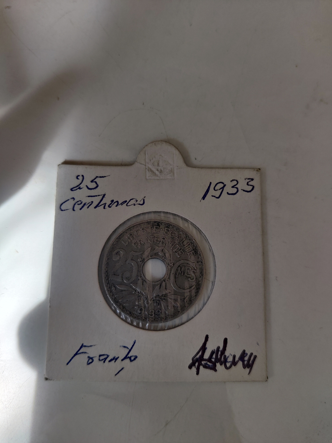 25 cents, 1933