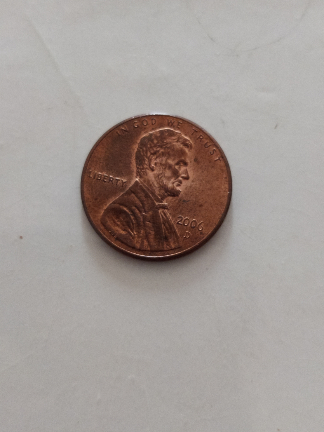 One cent, 2006