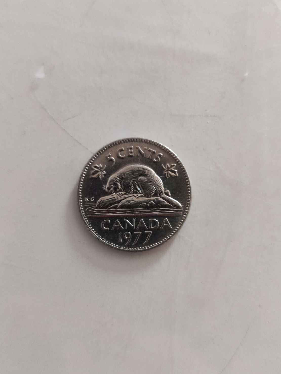 5 cents, 1977