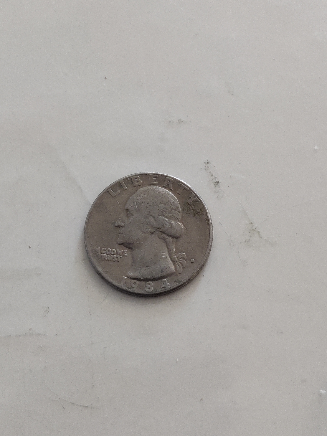 Quarter dollar, 1984