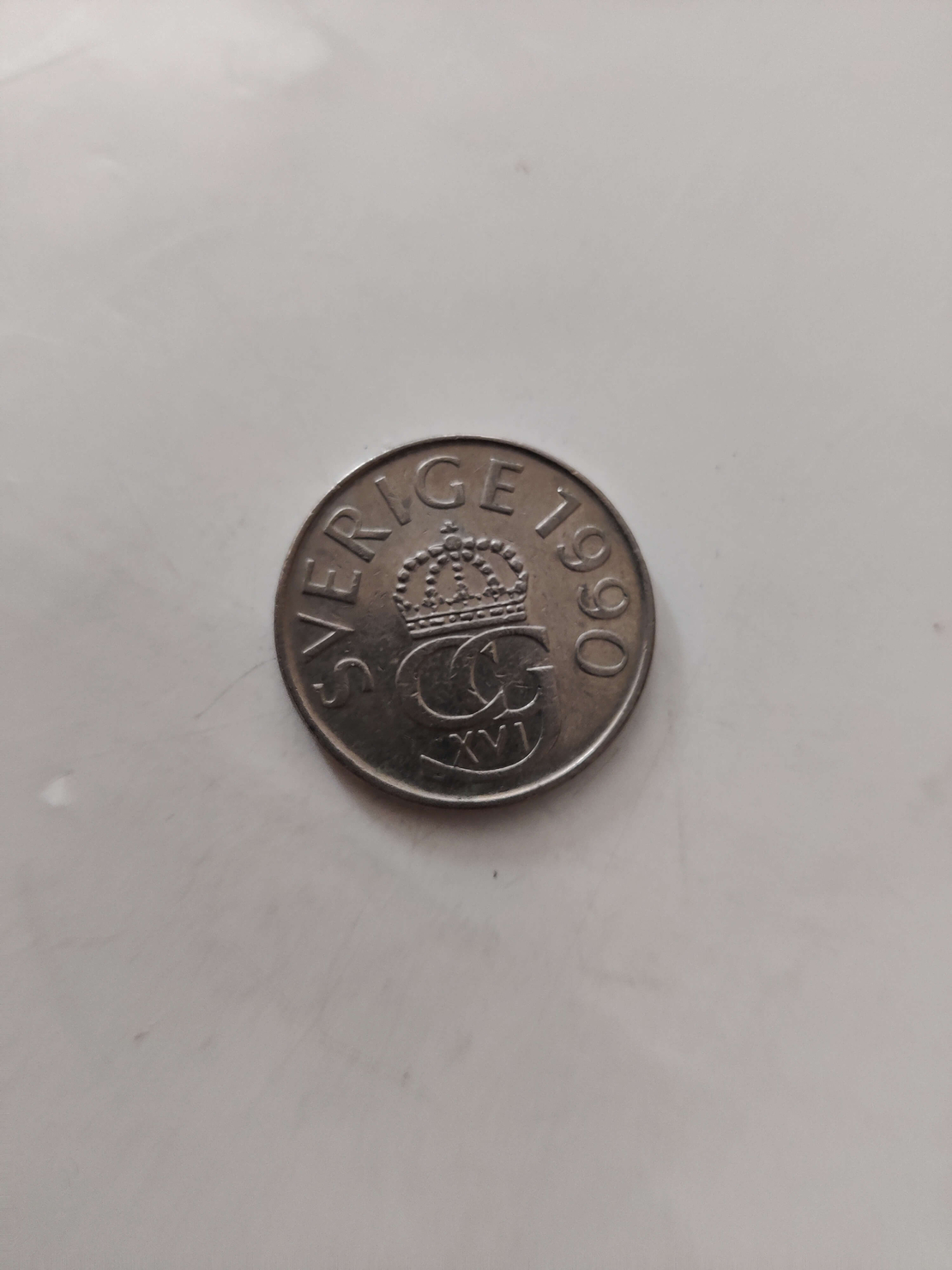 5 kronor, 1990