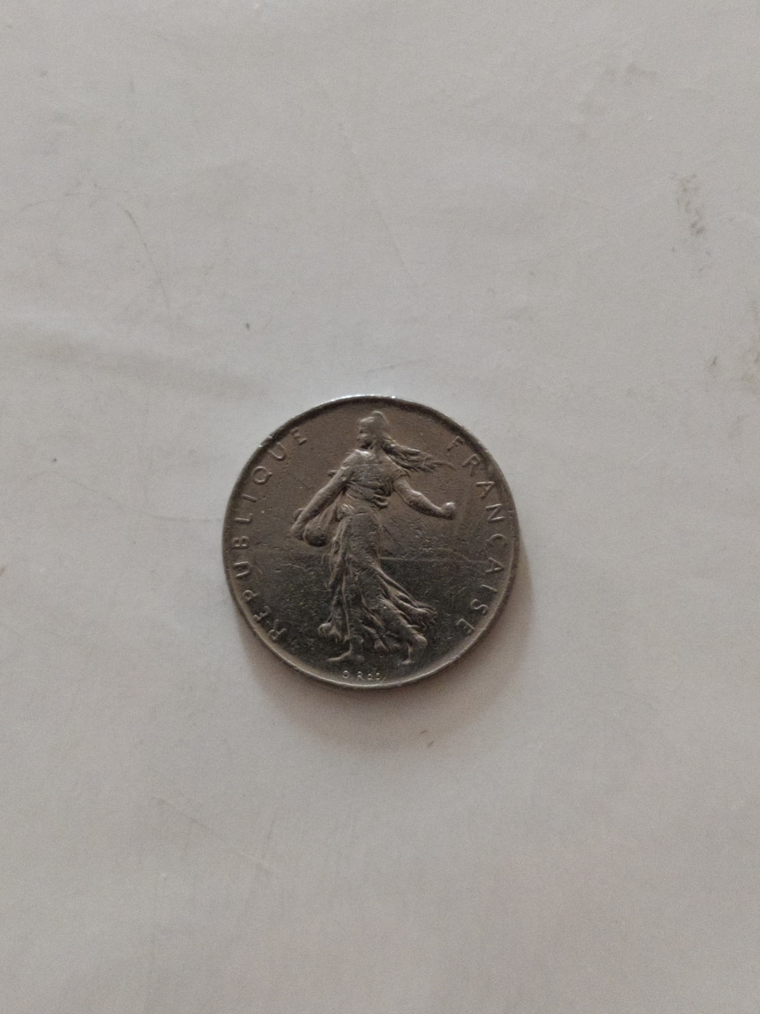 1 franc, 1977