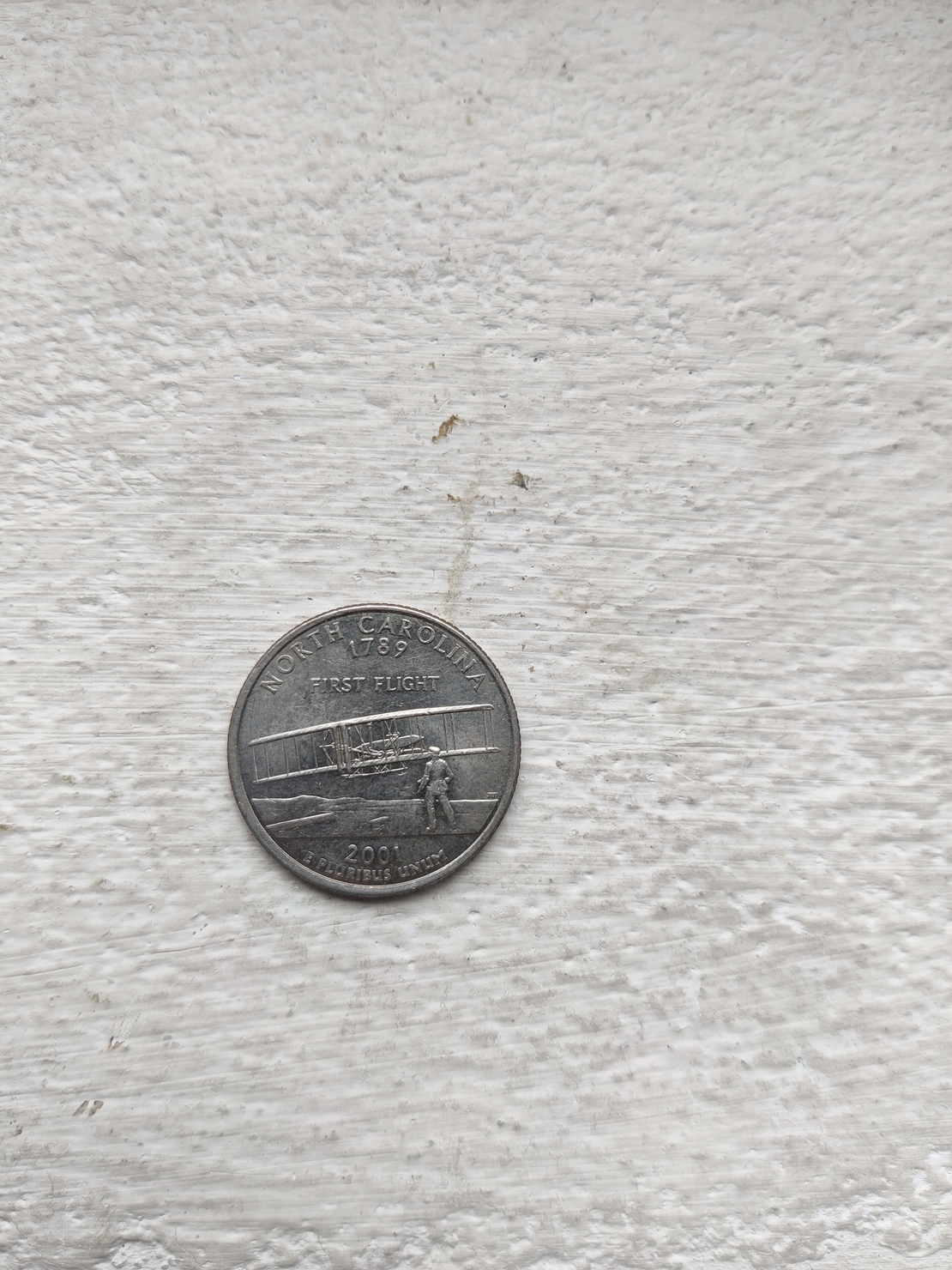 Quarter dollar, 2001
