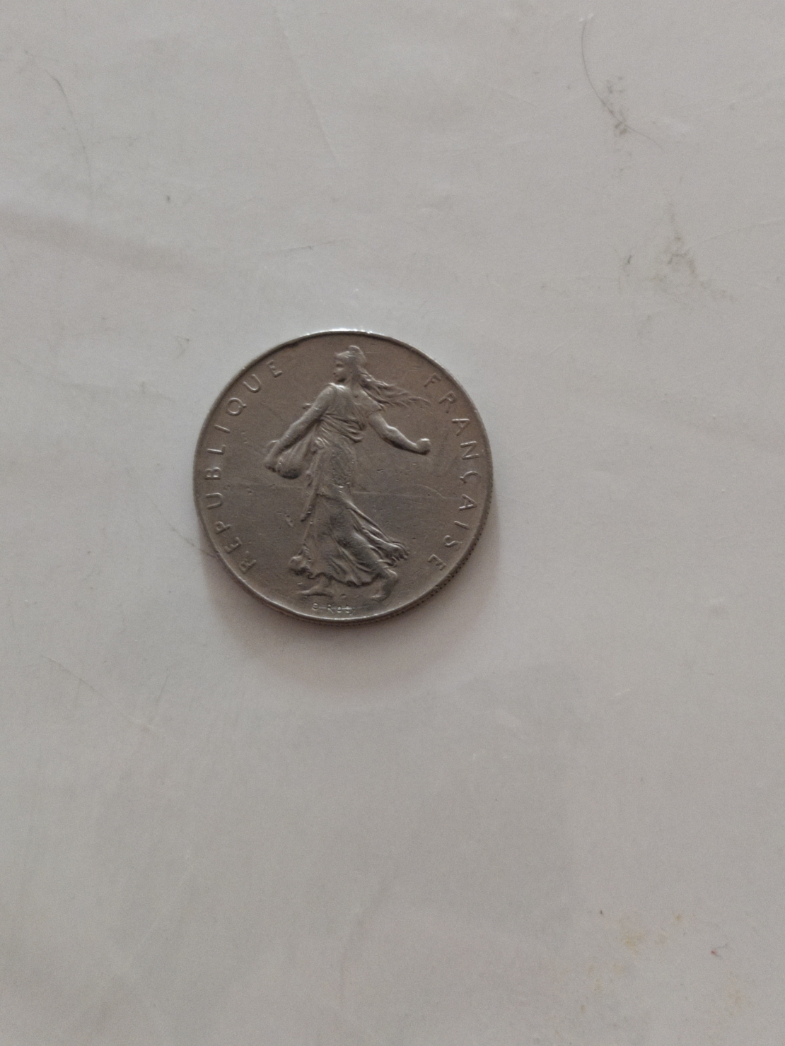 1 franc, 1974
