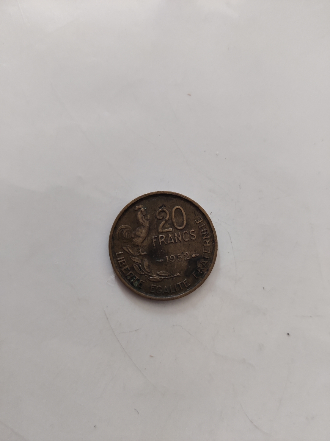 20 francs, 1952