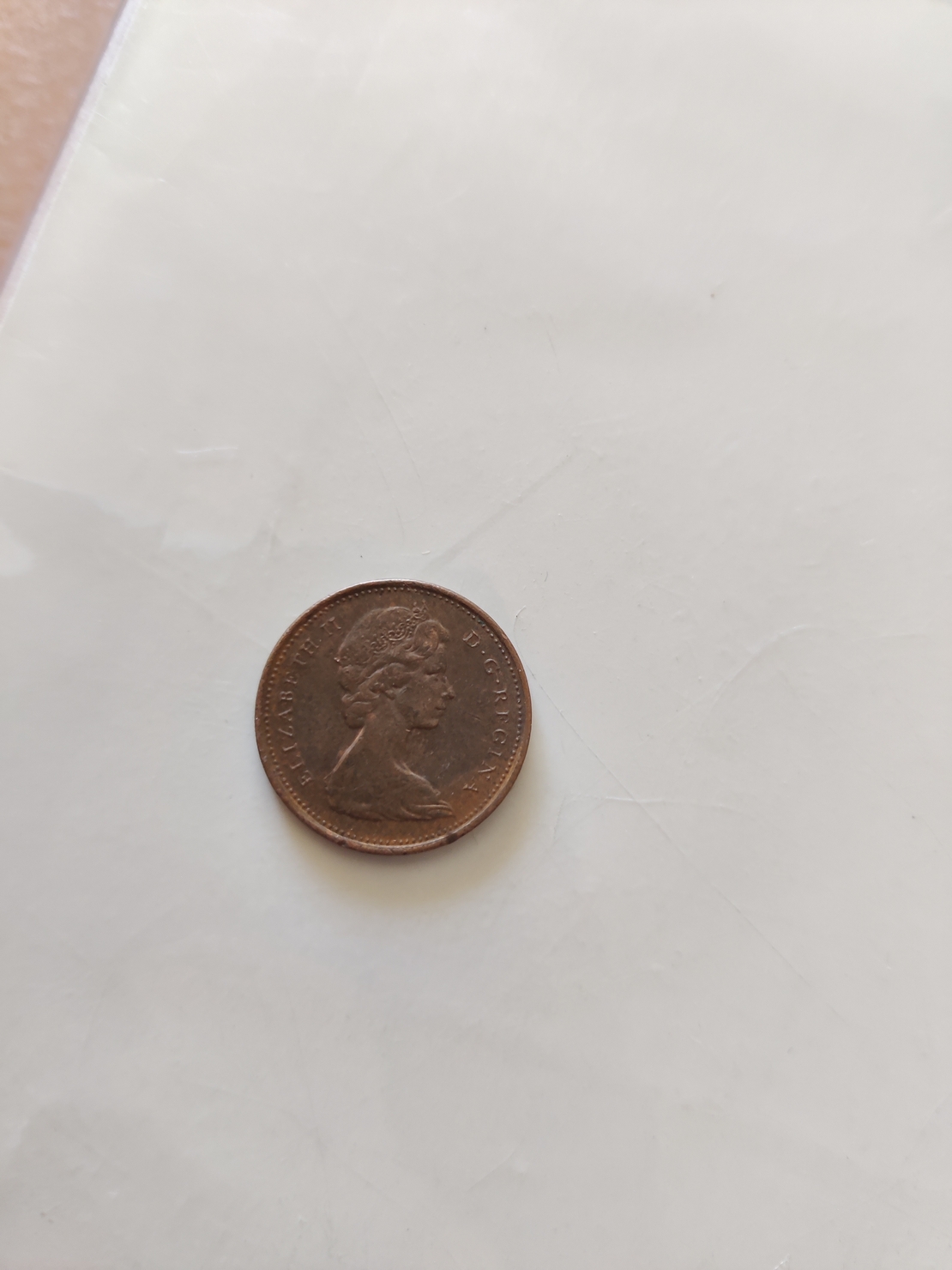 One cent, Canada, 1970