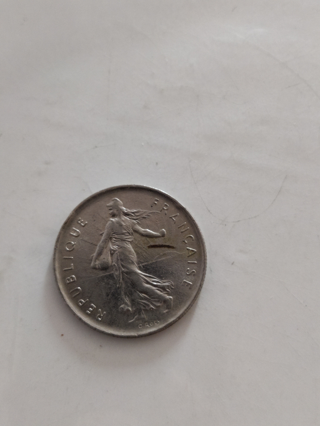 5 francs, 1971
